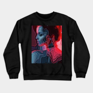 Sexy hot woman Crewneck Sweatshirt